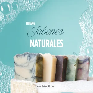 Post de Instagram Jabones Naturales Moderno Azul (Post de Instagram)